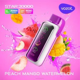 VOZOL CZ - VOZOL STAR 20 000 broskev mango vodní meloun 664P411