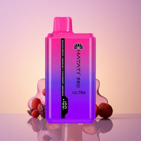 Hayati Pro Ultra 15000 Puffs Rybízová Limonáda Jahodová Limonáda s 850mAh a 2% nikotinu