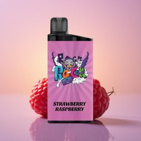 IGET Bar 3500 Puffs Jahoda Malina 1400 mAh Mesh Coil